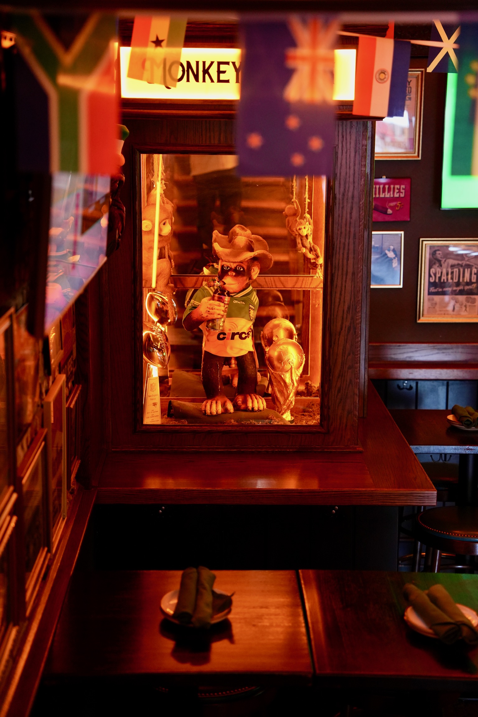 Three Monkeys hospitality photography, frame 1